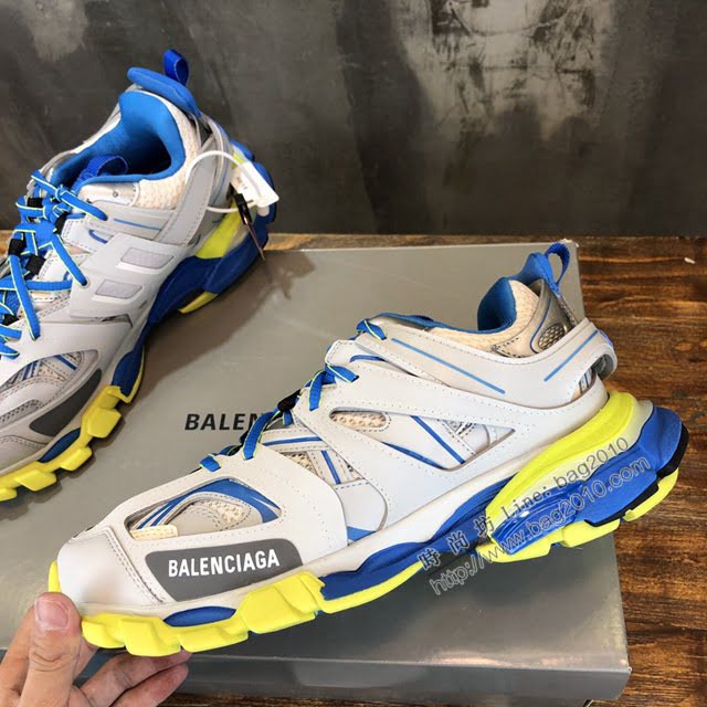 Balenciaga經典款男女鞋 巴黎世家頂級版本三代復古運動姥爺鞋 3代Triple-S 3.0 Balenciaga情侶款老爹鞋  hdbl1250